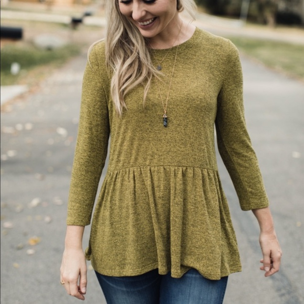 CJLA Babydoll Blouse